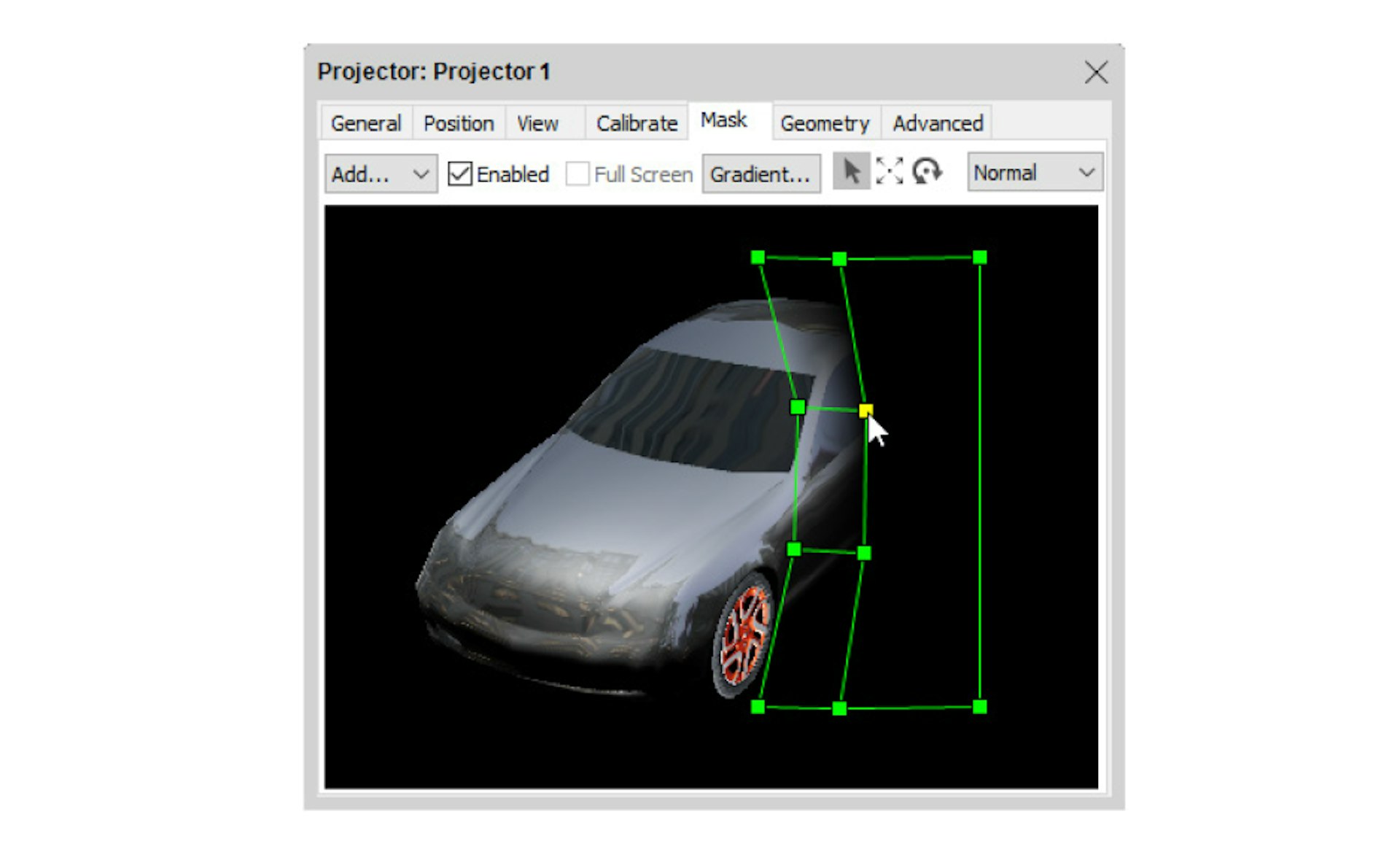 Projector Masking screen
