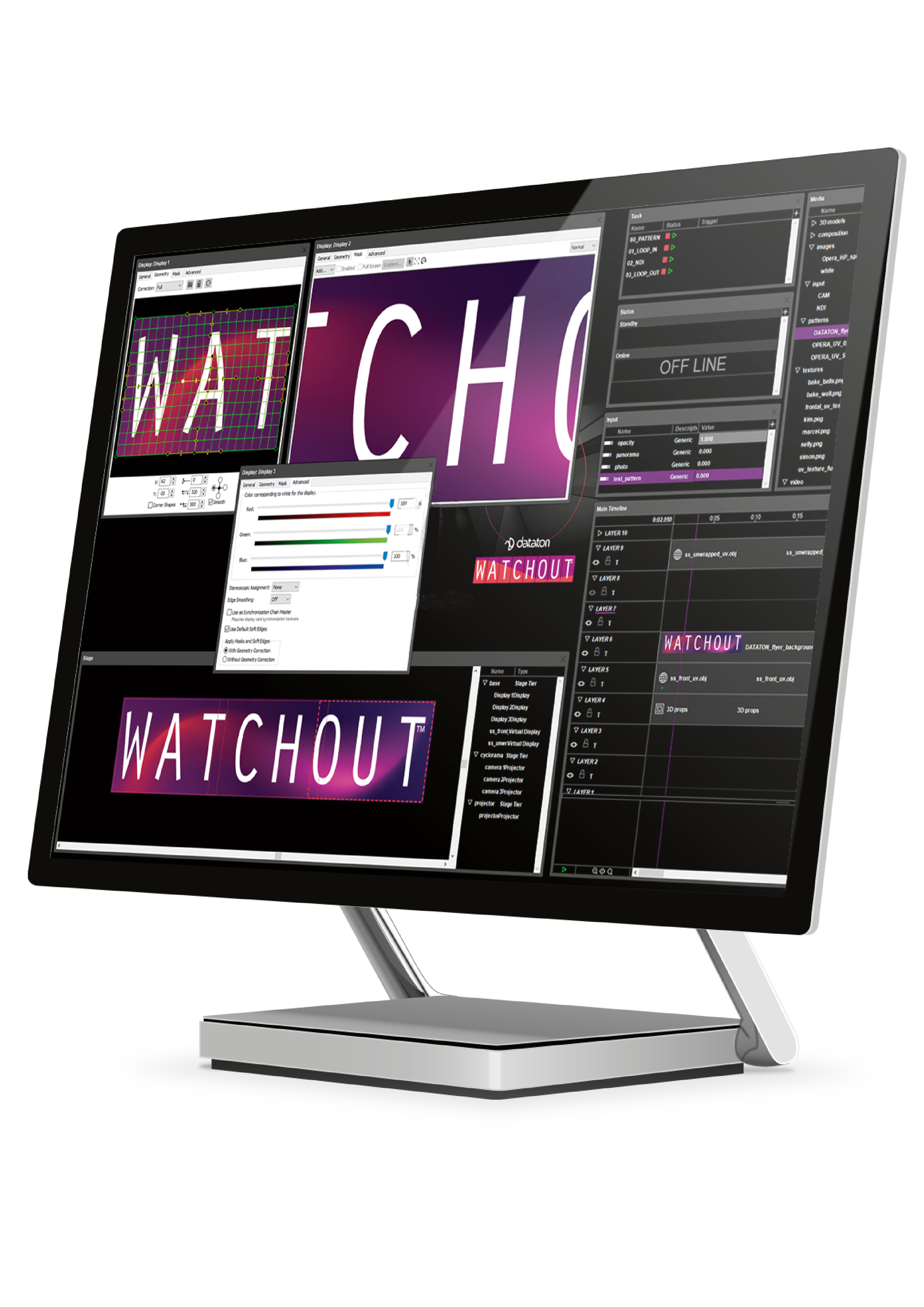 WATCHOUT And Media Servers For Multi-display | Dataton